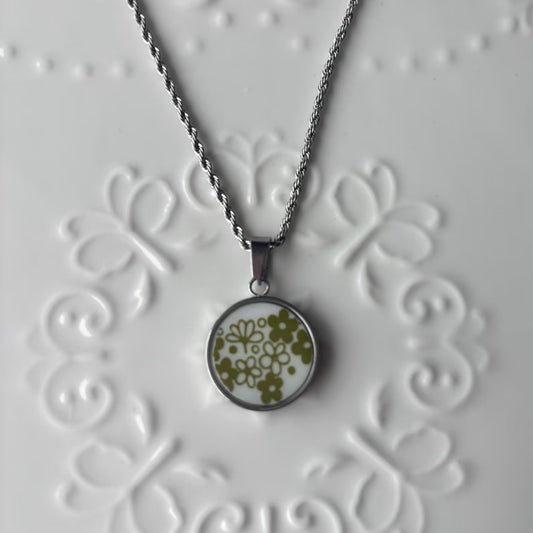 Spring Blossom Necklace | Broken Plate Jewelry