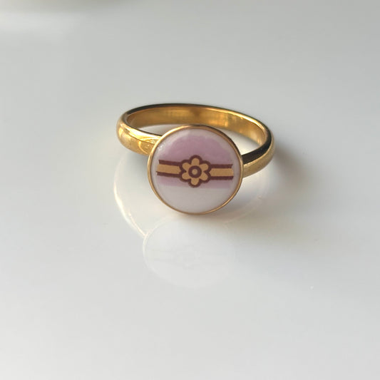 Poke Ring | Versace Broken Plate Jewelry
