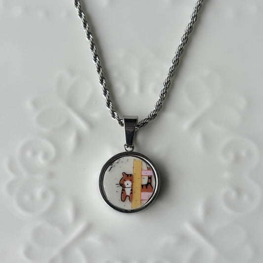 Cat - Country Home Collection Silver