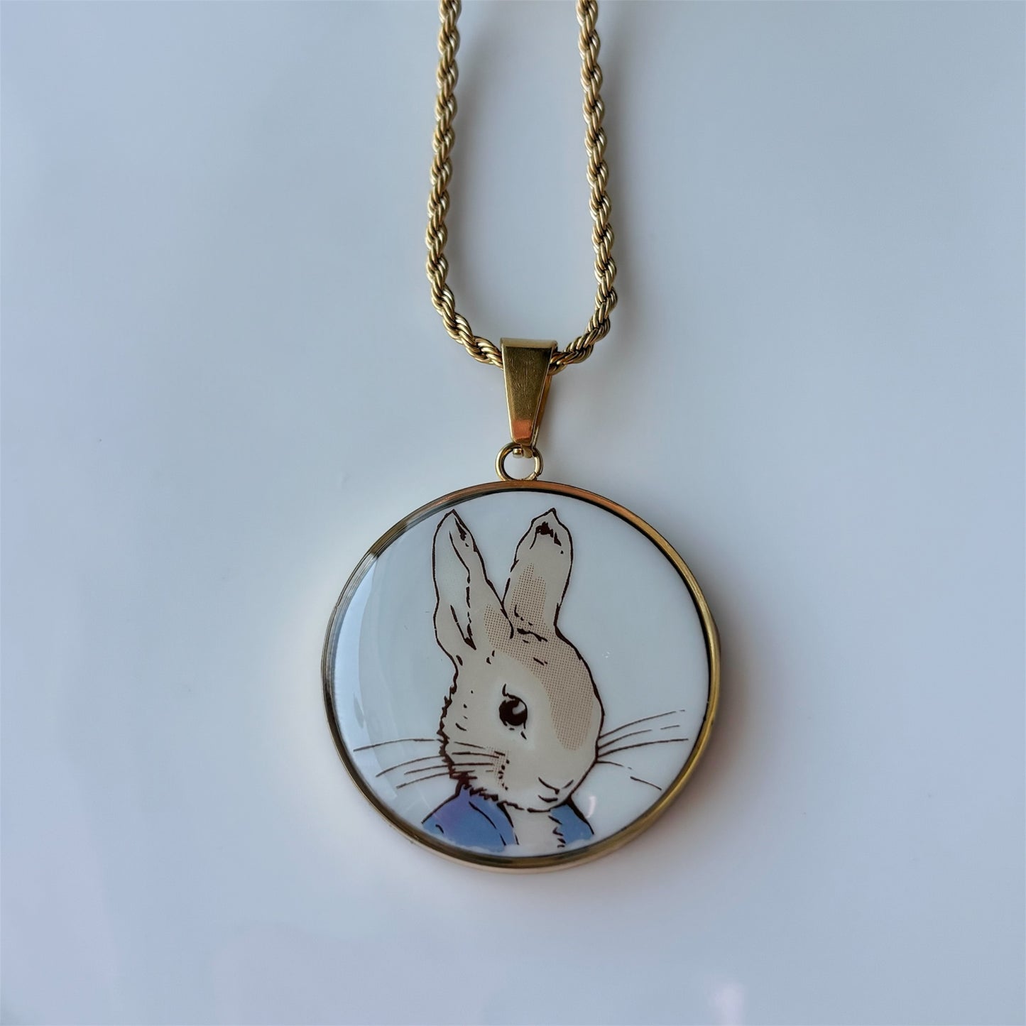 Peter Rabbit Necklace | Broken China Jewelry