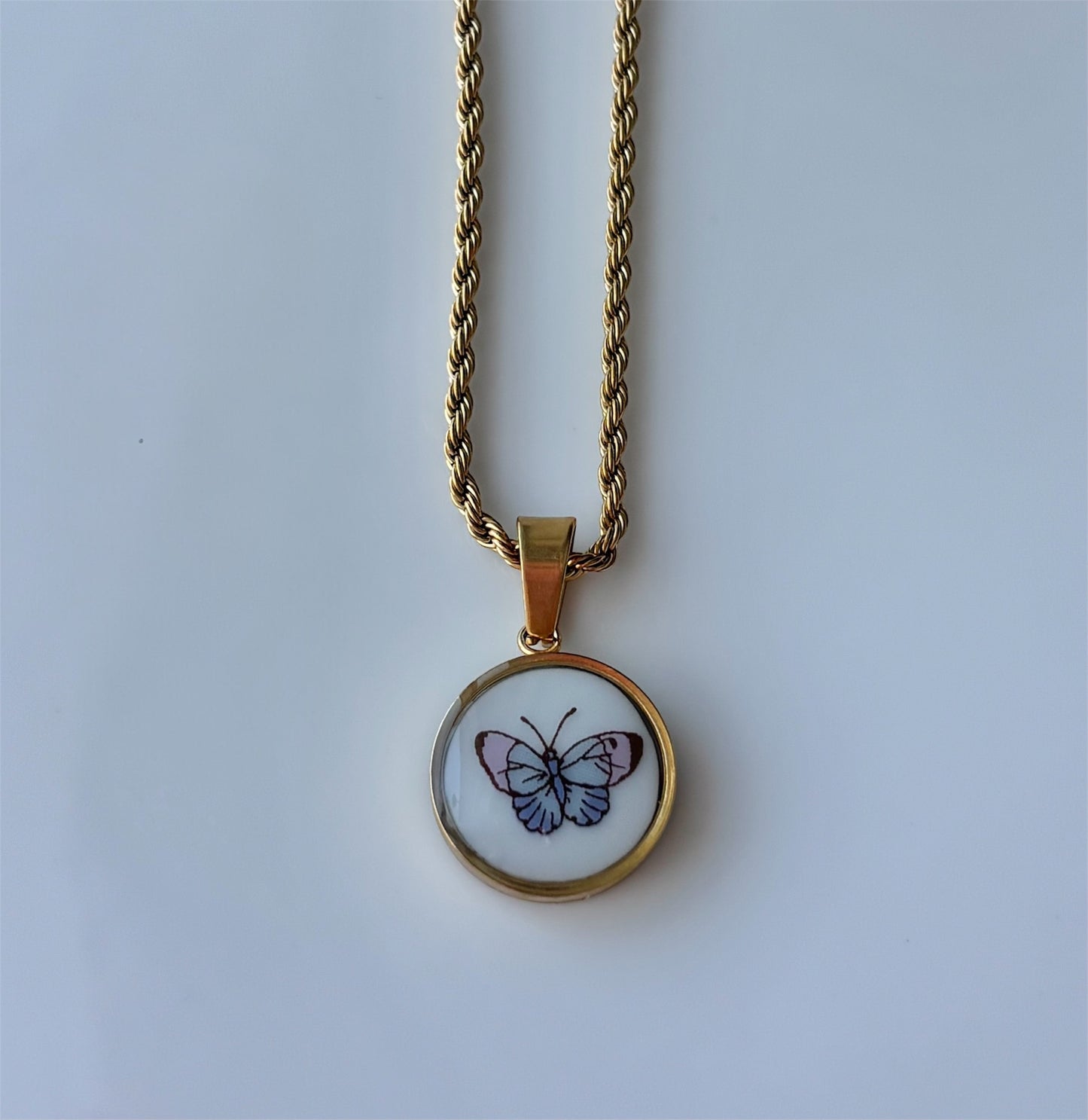 Butterfly Necklace | Broken China Jewelry