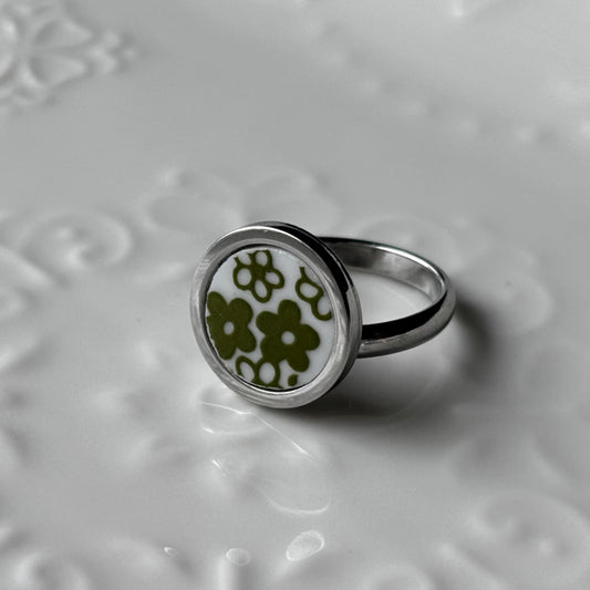 Spring Blossom Ring | Broken Plate Jewelry