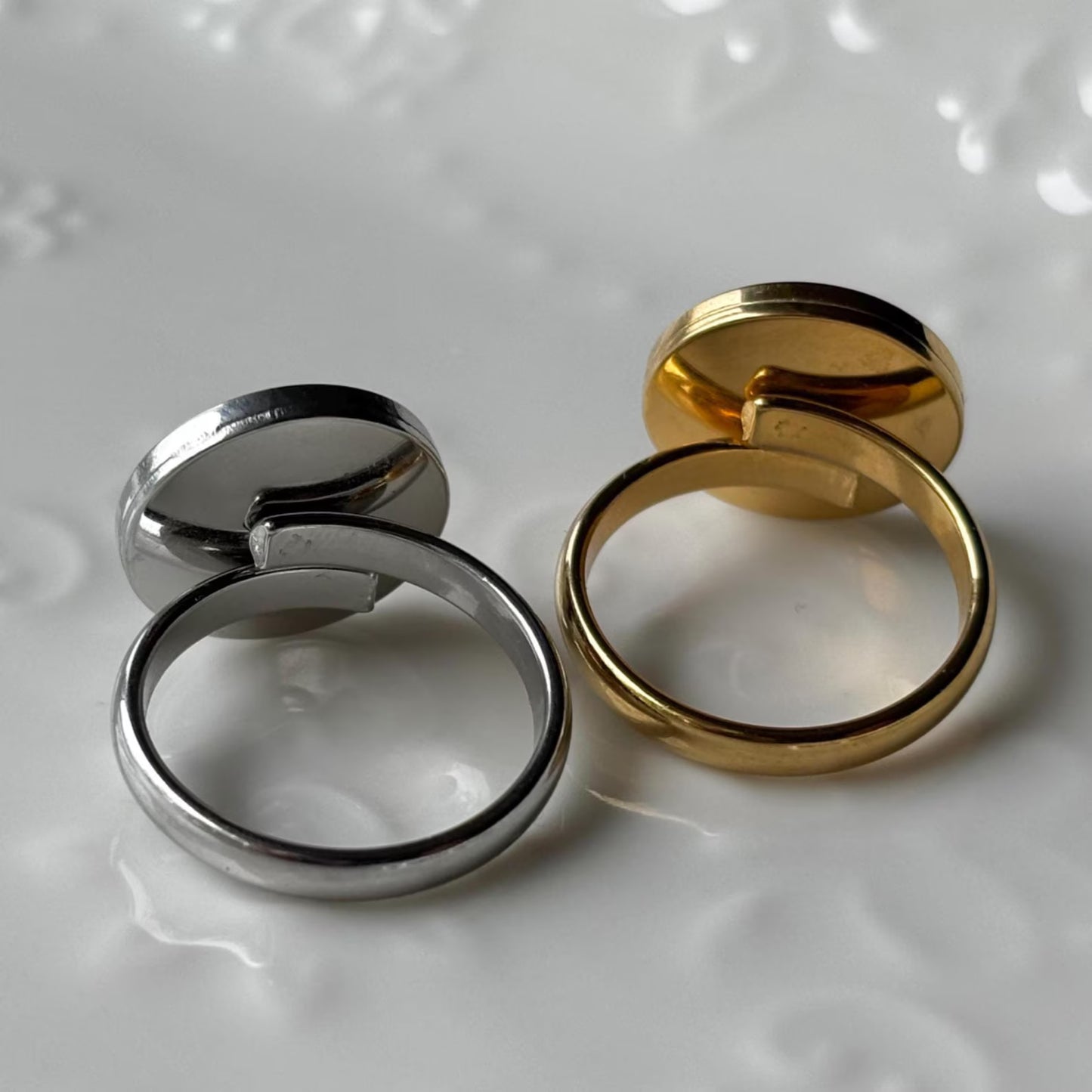 Daisy Gold Adjustable Ring