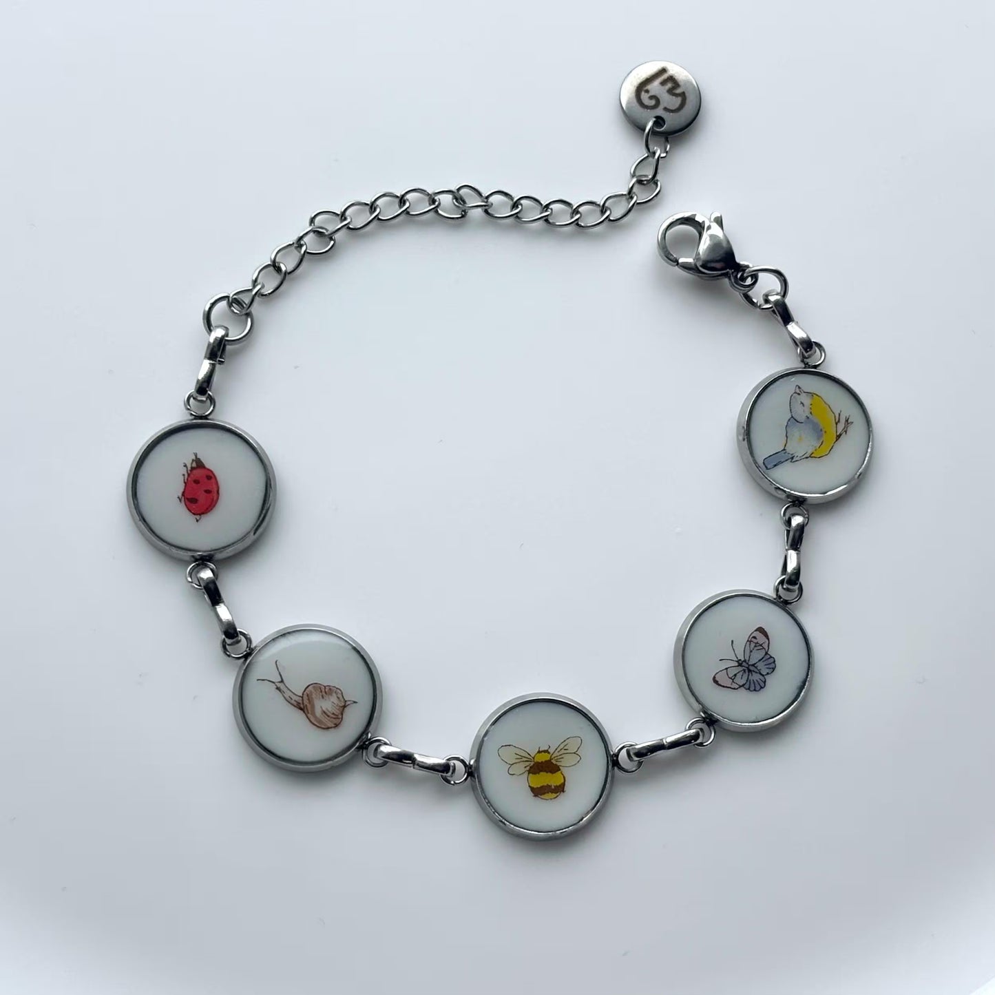 Springtime Garden Bracelet | Broken China Jewelry