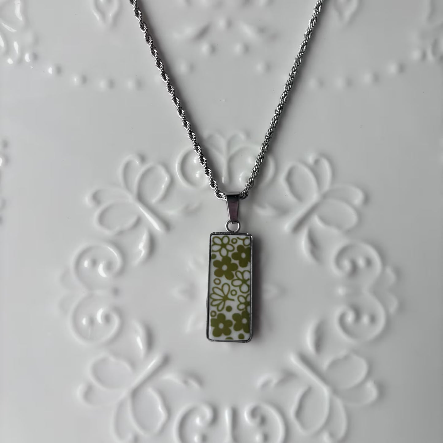 Spring Blossom Necklace | Broken Plate Jewelry
