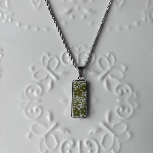 Spring Blossom Necklace | Broken Plate Jewelry