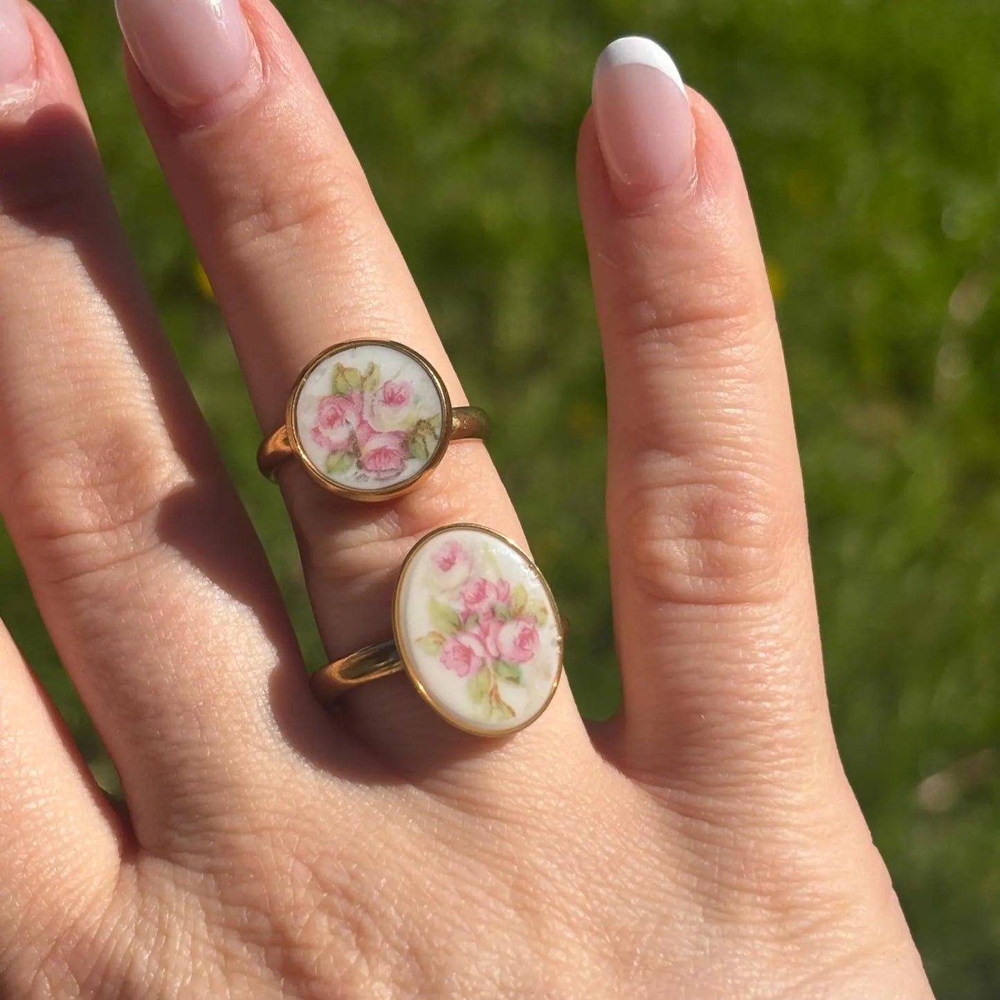 Rose Ring | Broken China Jewelry